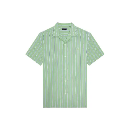 HAZZYS Светло-зеленый LG Мужские рубашки