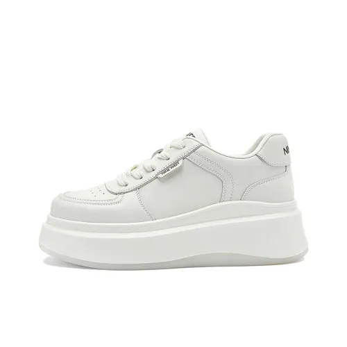 NINE WEST Низкие кроссовки для скейтбординга женские цвет экрю