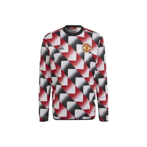 Adidas Manchester United Настоящий Красный Мужская Футболка