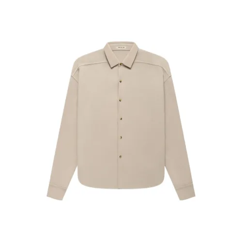 Fear of GOD SS23 Eternal Бежевый Унисекс Рубашки