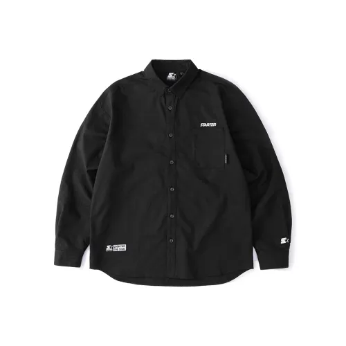 Starter Черная Унисекс Рубашка