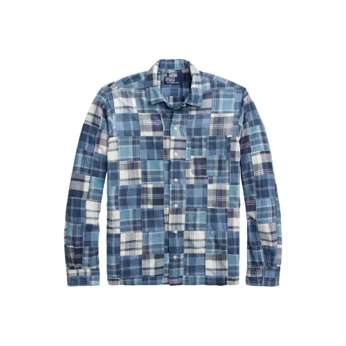 Polo Ralph Lauren SS24 Рубашка Мужская Синяя