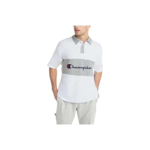 Champion White Men's Polo
