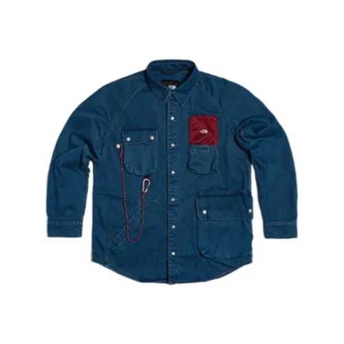 THE NORTH FACE Рубашка Мужская Синяя