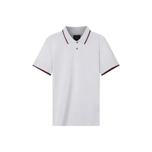 ARMANI EXCHANGE SS22 Поло Мужское Белое