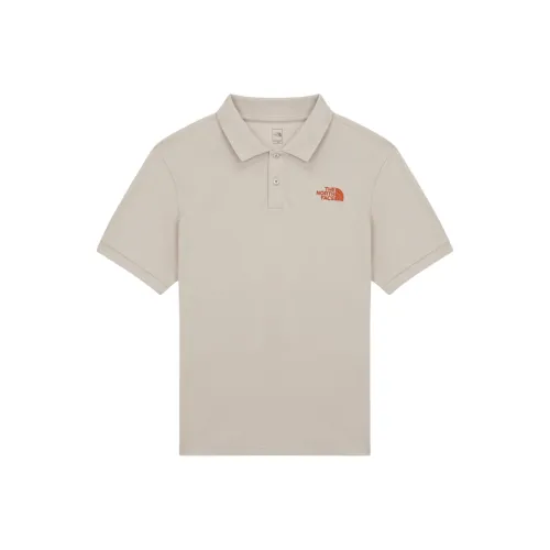 The North Face Поло Мужское Белый Песочный