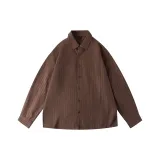 Коричневый с полосами