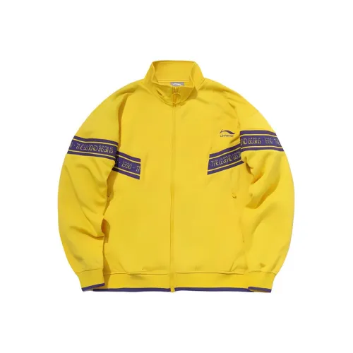 LINING Sports Fashion Collection Толстовка Мужской Розовый Бабочка Желтый