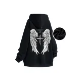 Черный с флисовой подкладкой