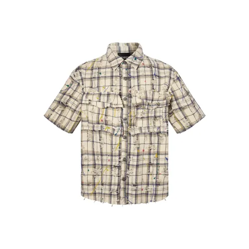 ROCAWEAR Рубашки экрю унисекс