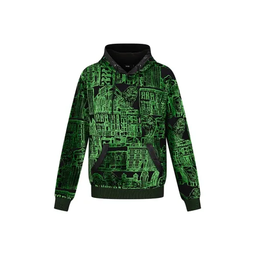 RARE Зеленый Мужской Свитшот