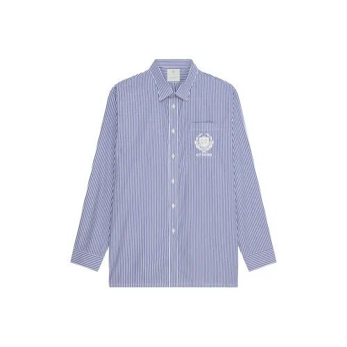 GIVENCHY Мужские Синие Рубашки