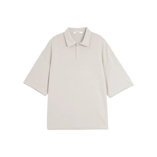 Bodydream Короткий рукав Polo Унисекс Серый Бежевый