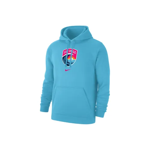 nike Club San Diego Wave FC Толстовка Мужской Chloro Blue