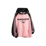 Розовый и черный рукава.