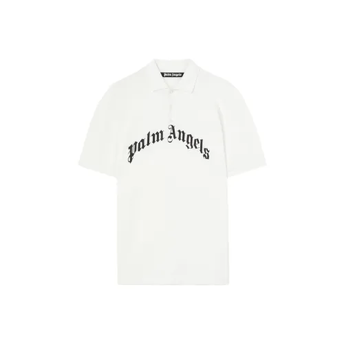 PALM ANGELS Белая Мужская Поло