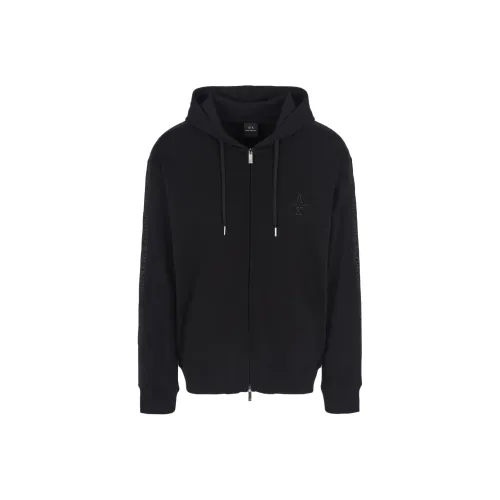 ARMANI EXCHANGEAE FW24 Толстовка Мужской Черный