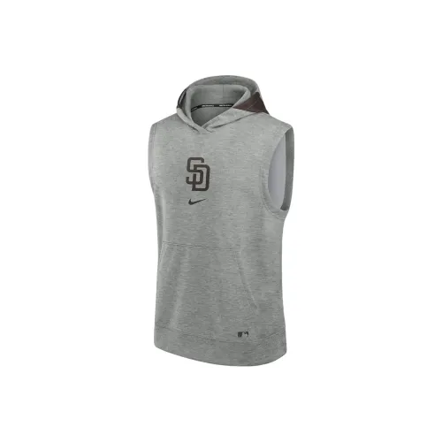 Nike MLB Коллаборация Толстовка SAN DIEGO PADRES Мужской Серый