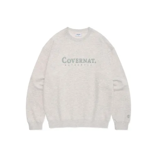 COVERNAT Овсяный Унисекс Свитшоты