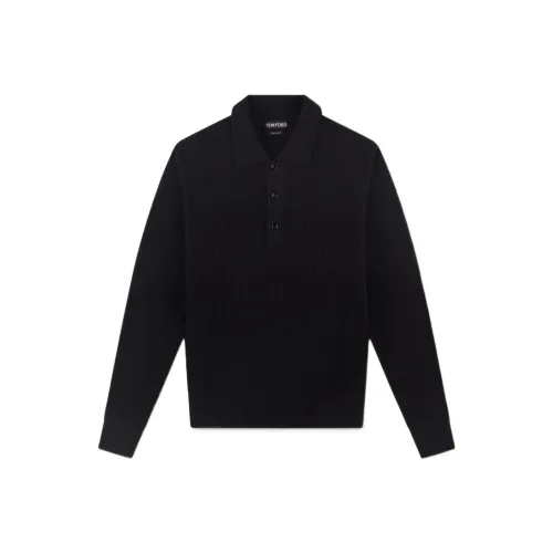 TOM FORD Мужская черная поло