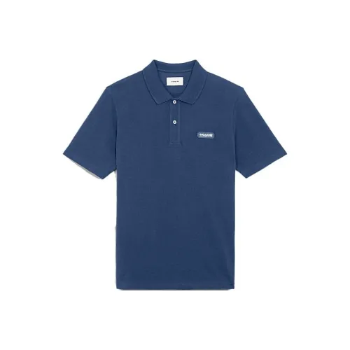 COACH SS23 Поло Мужское Синее