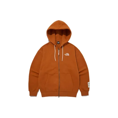 The North Face Свитшот Мужской Темно-оранжевый