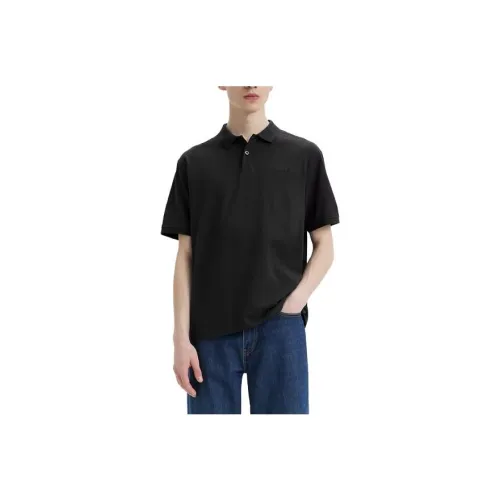 Levis Мужская черная поло