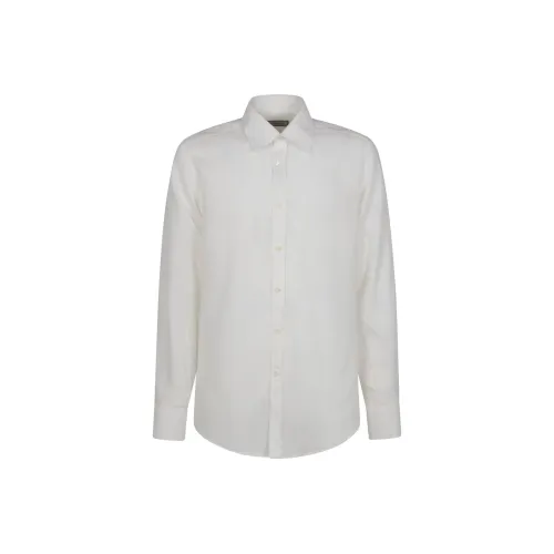 Canali Белые Мужские Рубашки
