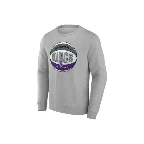 NBA Sacramento Kings Толстовка Мужская Серого цвета