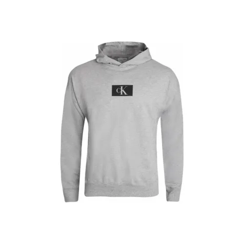 Calvin Klein HOODIE Толстовка Толстовка Europe Version Мужская Серый