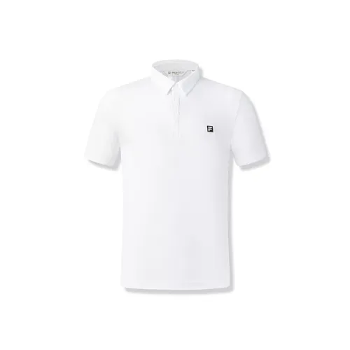 FILA GOLF серия Поло Мужское Нефрит Белый