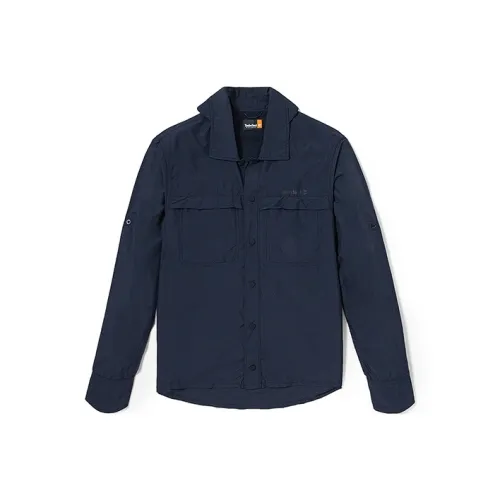 Timberland Темно-сапфировый Мужские Рубашки