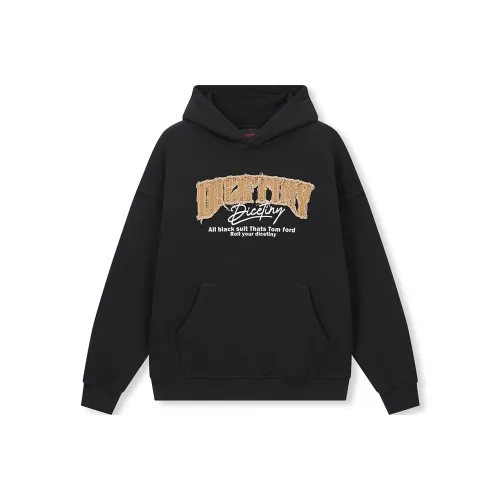 DICETINY Толстовка Унисекс Черный