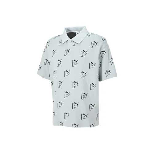 PUMA Платиновый серый Унисекс Поло