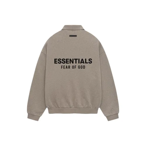 Fear of God ESSENTIALS Темный Пыльный Серый/Фотиния Серый Мужская Поло
