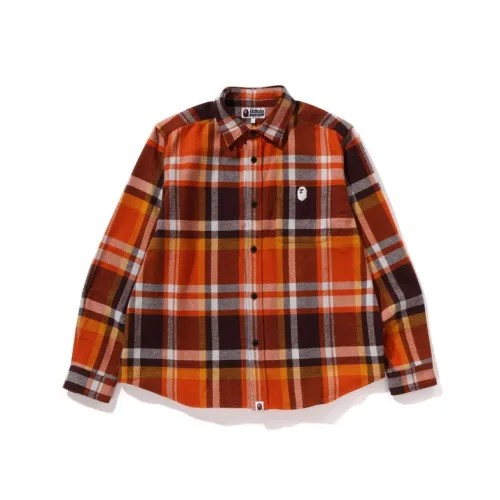 A BATHING APE Мужские рубашки