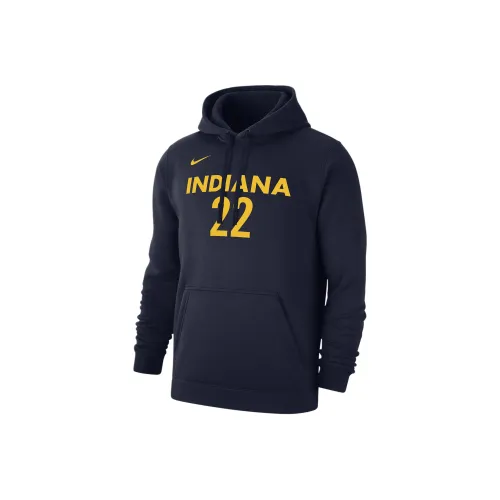Nike Caitlin Clark Indiana Fever Club Fleece Sweatshirt Men's Marine Blue