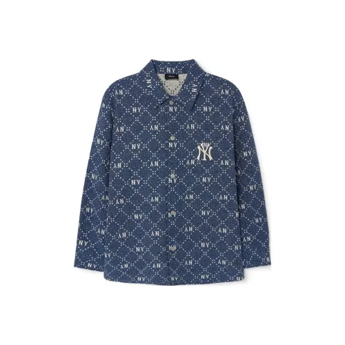 MLB New York Yankees Рубашка Унисекс Морской Синий