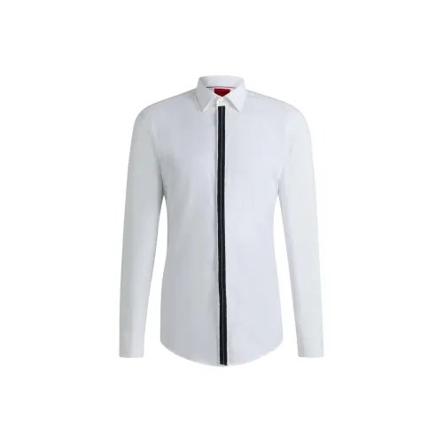 Hugo Boss FW24 Рубашка Мужская Белая