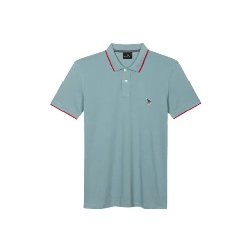 Paul Smith FW23 Поло Мужское Светло-Синий