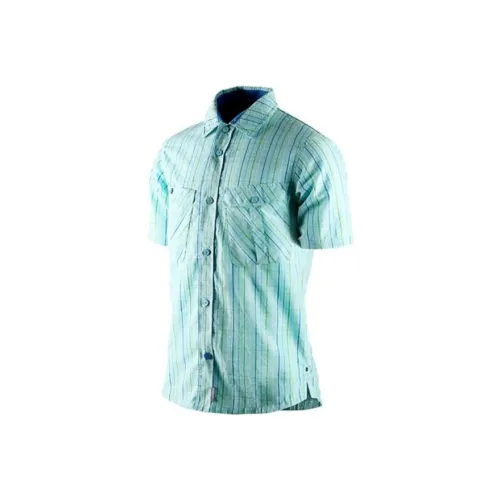 Джордан Светло-Синие Мужские Рубашки