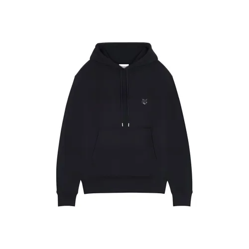 Maison Kitsune SS24 Свитшот Унисекс Черный