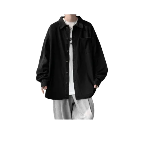 SIL VITIN Черный Унисекс Рубашки