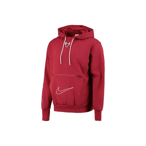 NBA Chicago Bulls Nike Городской Свитшот Мужской Красный