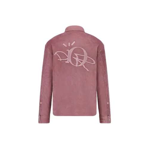 DIOR Quarterly New Products FW22 Рубашка Мужская Розовая