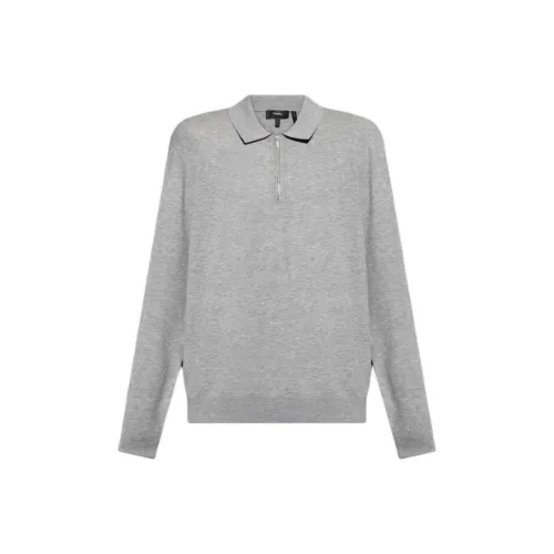 THEORY Gray Men's Polo