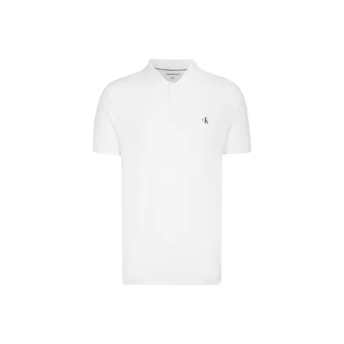 Calvin Klein YAF Белая Мужская Поло