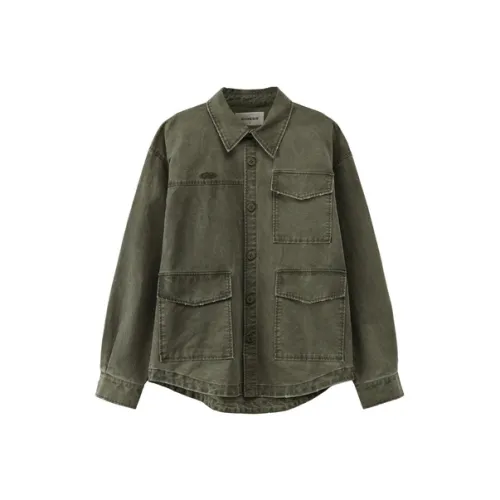 NO ONE ELSE Рубашка Унисекс Угольный Серый