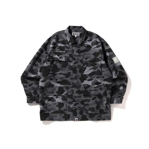 A BATHING APE BAPE совместная линия Мужские рубашки