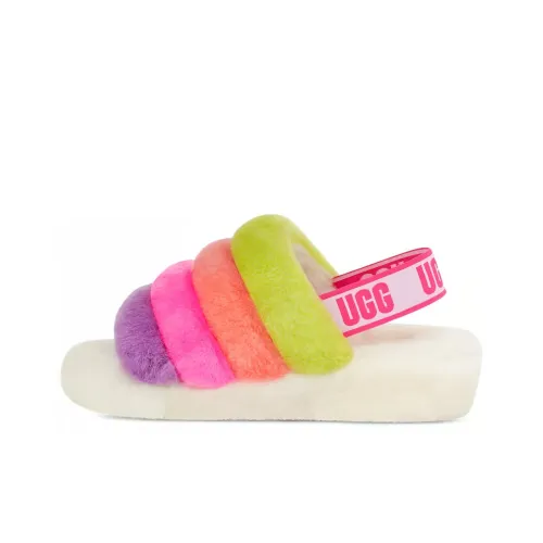 UGG FLUFF YEAH Стильный Сандалии Женские Белые